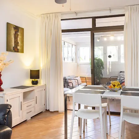 Lägenhet Home2book Cozy Flat Americas Beach, Pool