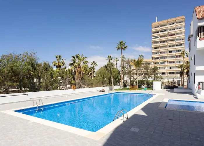 Lägenhet Home2book Cozy Flat Americas Beach, Pool *